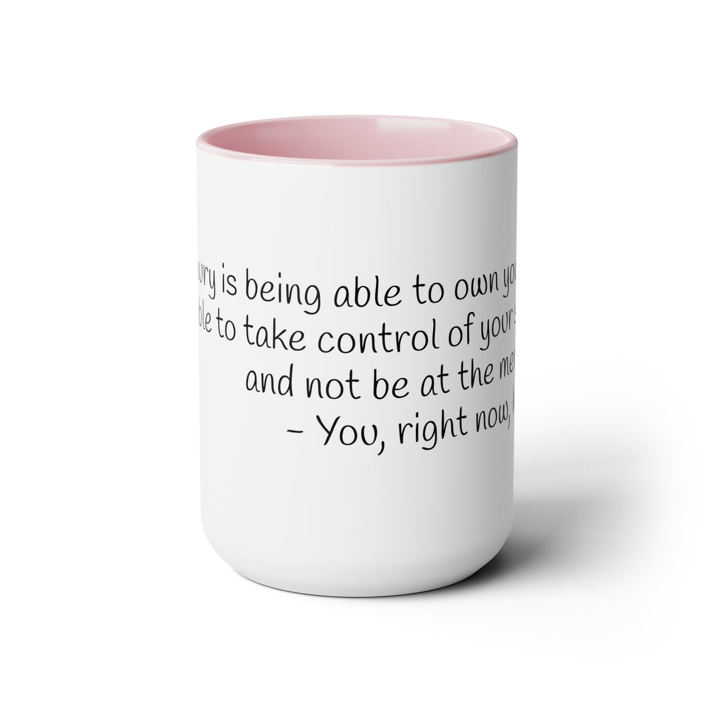 Two-Tone Coffee Mugs, 15oz