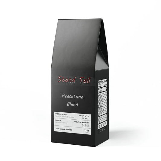 Stand Tall medium-dark roast Coffee Blend (Made in the USA)