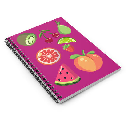 Food Log Spiral Notebook - Ruled Line